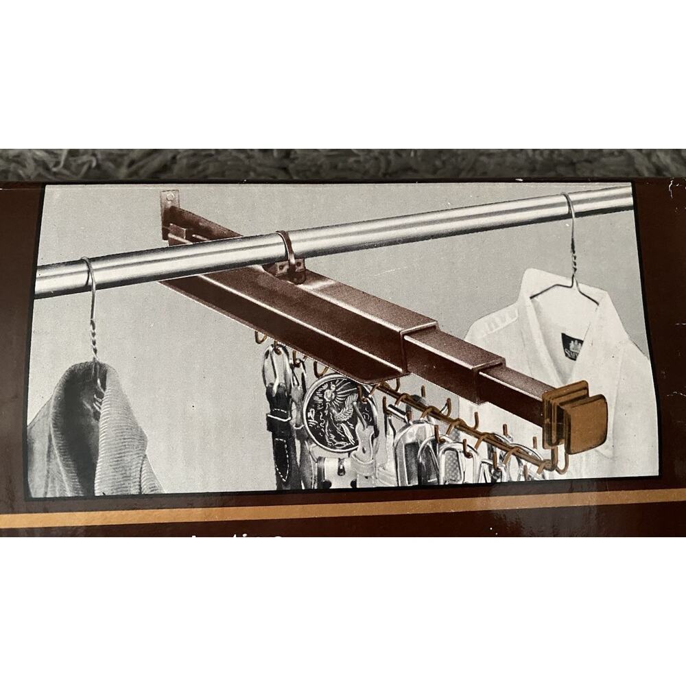 The Original Extendable Belt Rack Vintage Space Saver Belt Rack - Picture 11 of 11